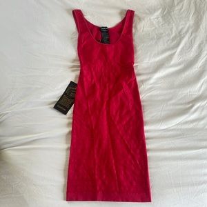 Bebe, Red bodycon dress, S